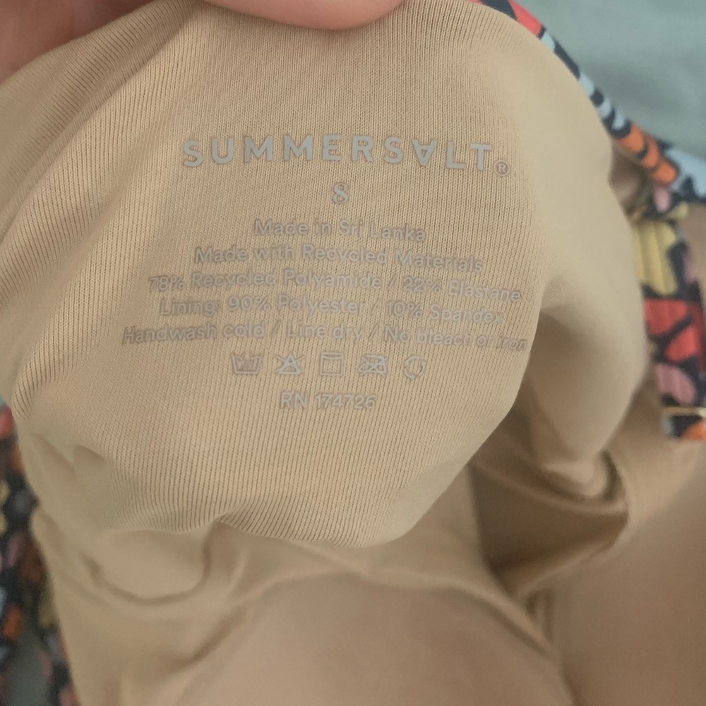 Summersalt Multicolor Leopard Print Swimsuit - image 5